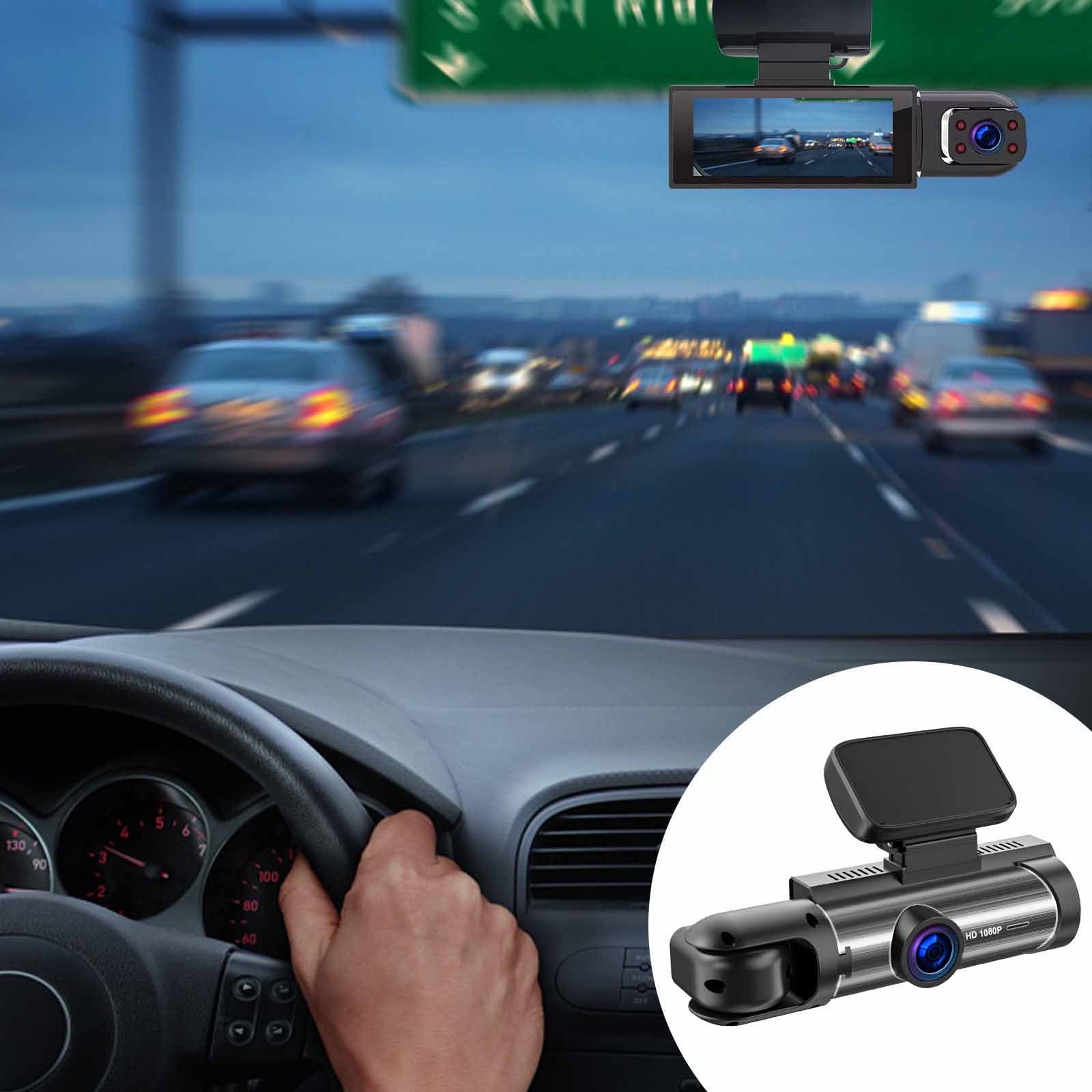 Arghm WIFI Dash Cam Clearance,1080P,Front and Rear,IR Night Vision,Loop Recording,Motion Detection,HDR,Wide-Angle,Easy Setup