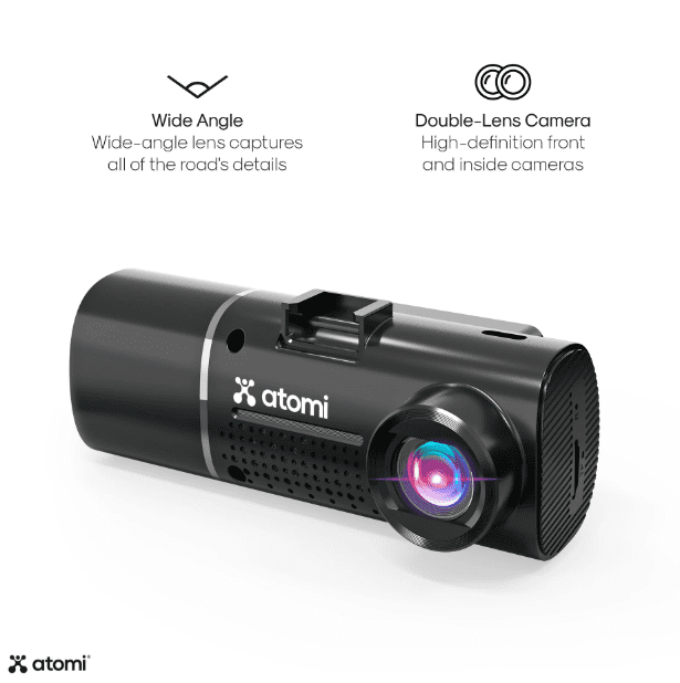Atomi 4K Dual Lens Dash Cam