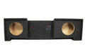 Atrend - A102-10CP Dual 10 Sealed Carpeted - Fits 1988 - 1998 Chevrolet / GMC Full Size Pickup Extended Cab