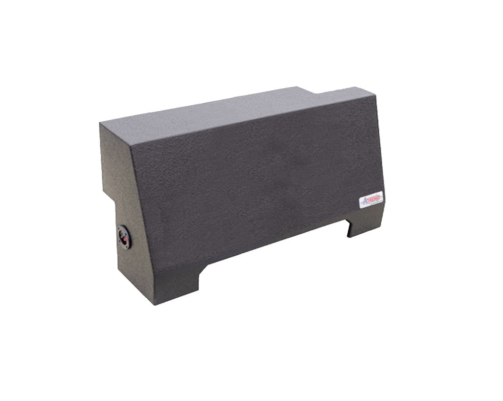 Atrend A702-10 - Dual 10 Sealed Spraylinered Subwoofer Enclosure - Fits 1998-2002 Jeep Wrangler