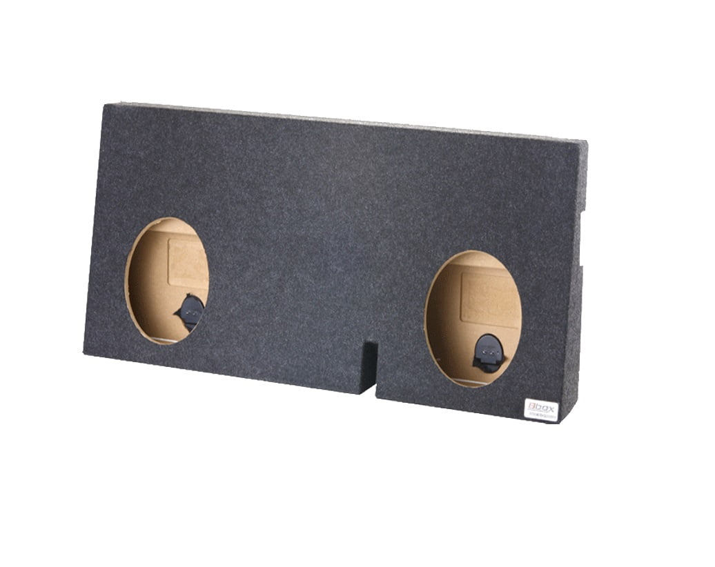 Atrend Dual 10 Sealed Carpeted Subwoofer Enclosure - Fits 2005 - 2015 Toyota Tacoma Double Cab