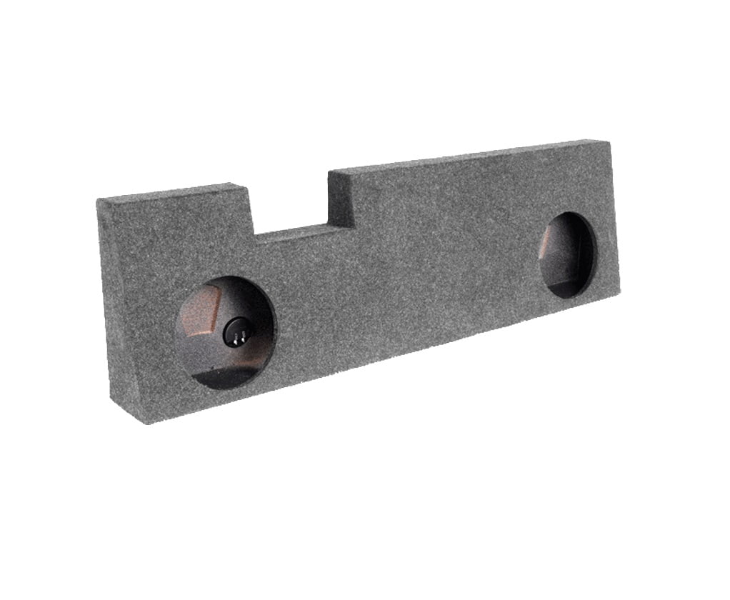 Atrend Dual 10 Sealed Carpeted Subwoofer Enclosure - Fits 2008 - 2016 Ford F250/350/450 Crew Cab