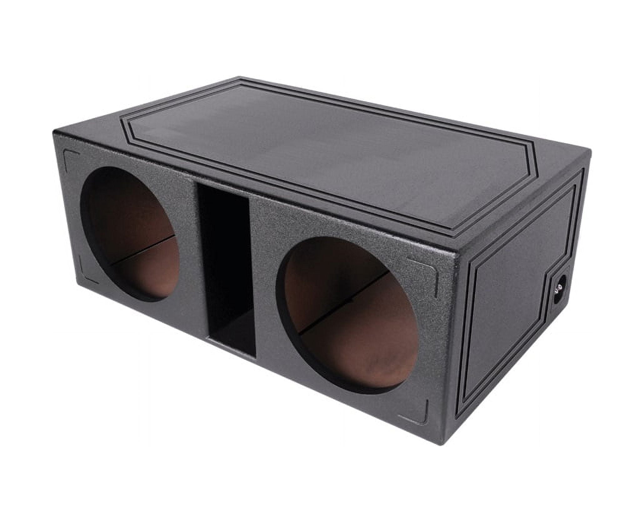 Atrend SPL-10DV - Coated Sprayliner-10 Dual SPL Vented Subwoofer Enclosure
