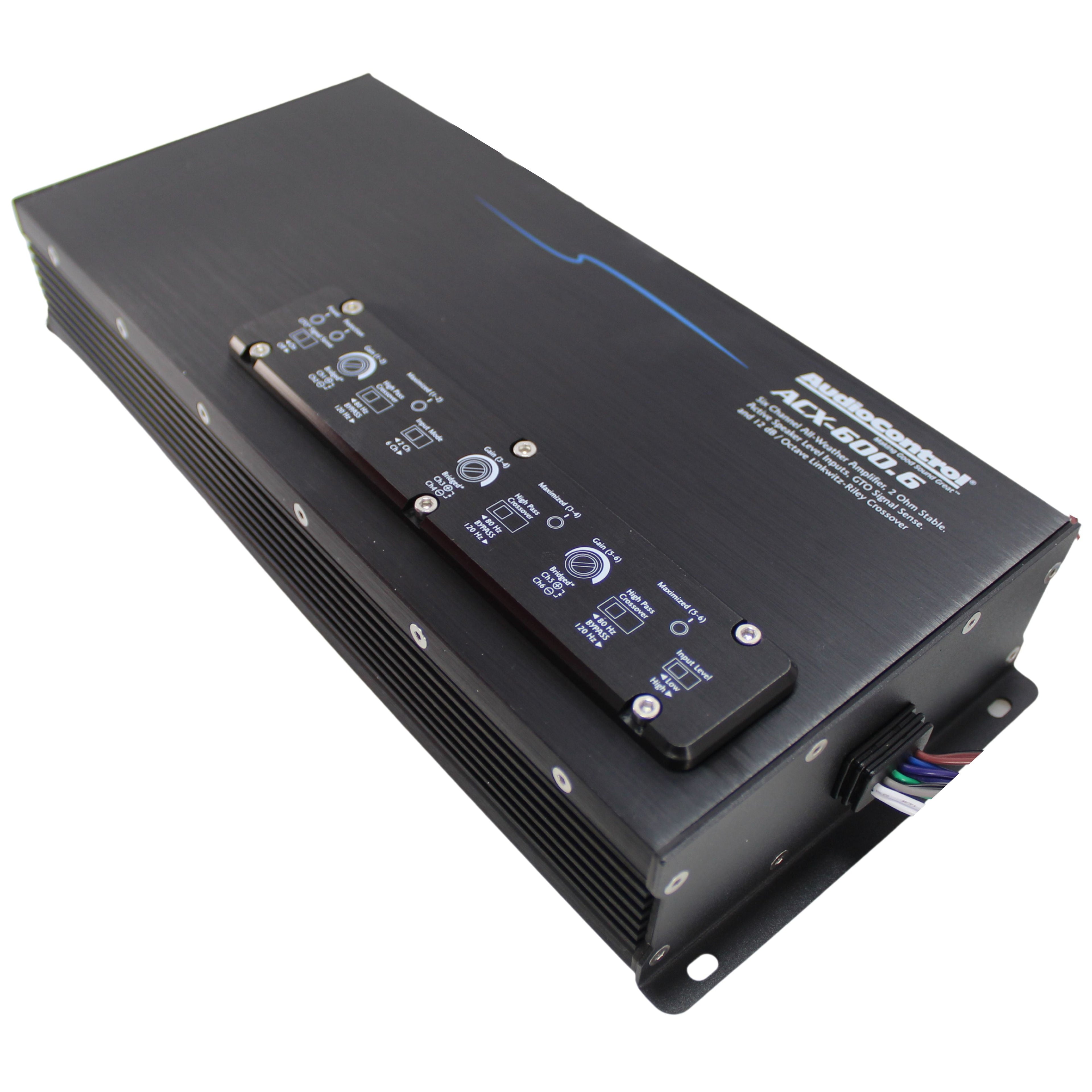 AudioControl ACX-600.6 Marine Powersports IPX6 All-Weather 6-Channel Amplifier
