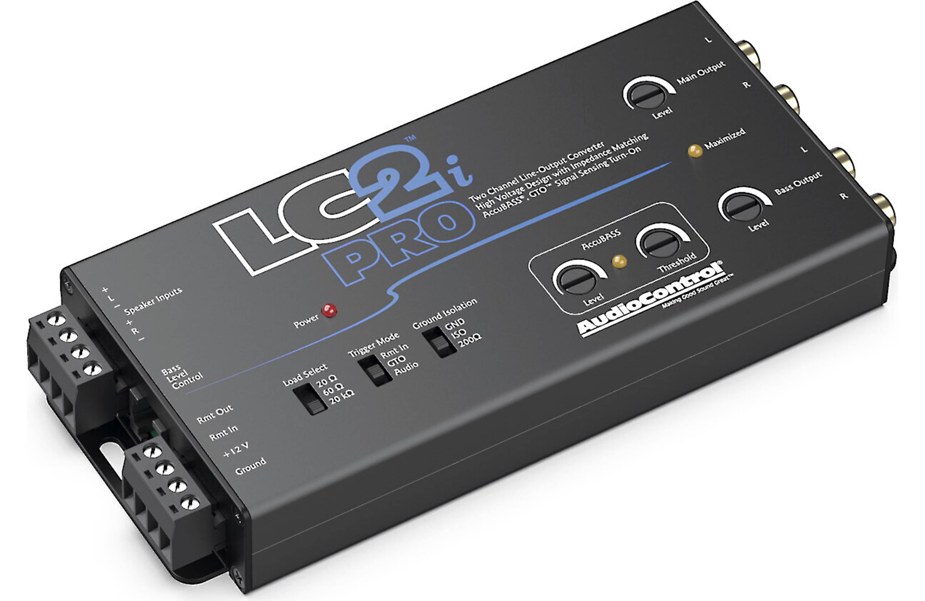 AudioControl LC2i PRO 2-channel line output converter with AccuBASS?