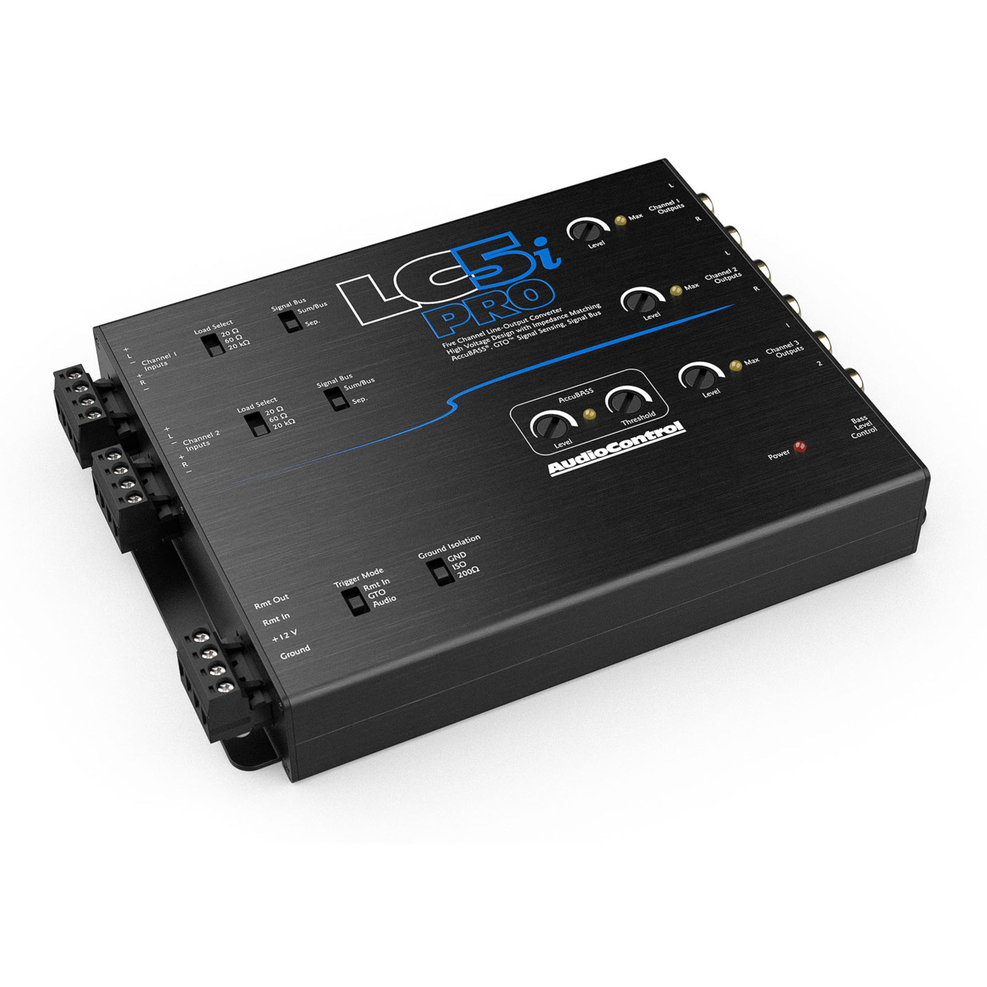 AudioControl Line Out Converter Compact Vehicle Audio Amplifier, 1.1lb