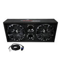 AudioPipe AP-CHULD-102 Sealed Dual 10 Inch Car Audio Subwoofer Box Enclosure