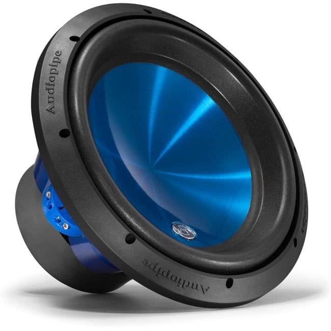 Audiopipe 12¡å Woofer ¡°Eye Candy Blue¡± Aluminum Cone 800W RMS/1600W Max, Dual 4 Ohm Voice Coils