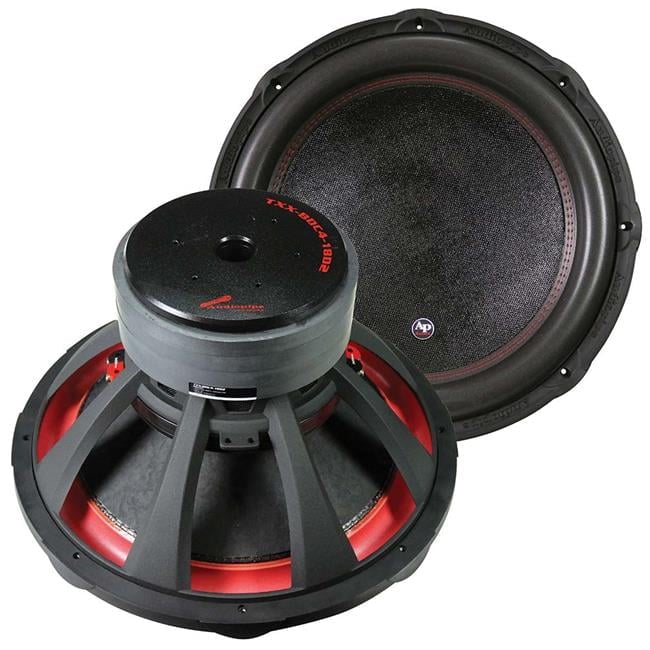 Audiopipe 183400W 2+2Ohm Quad Stacked Strontium Magnet Subwoofer TXX-BDC4-18D2