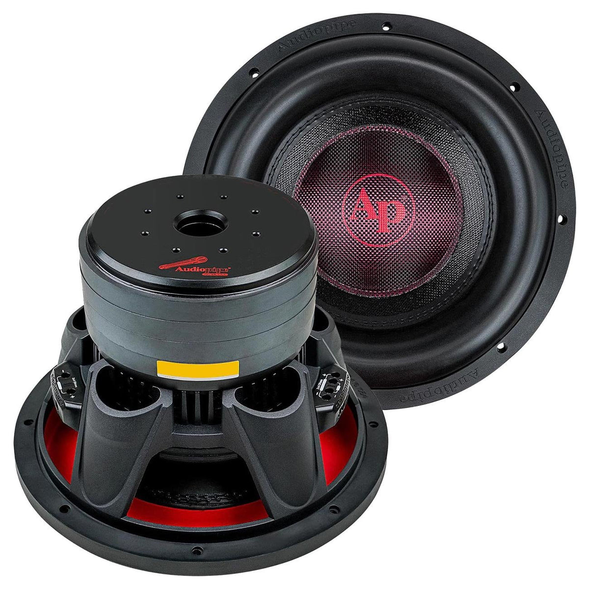 Audiopipe 81000W Max Dual Voice Coil  4 Ohm Quad Stack Magnet Subwoofer