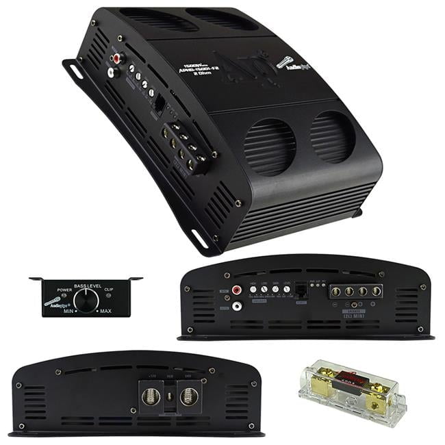 Audiopipe APHD-15001-F2 1-CH Monoblock 1500W Class D Full Bridge Car Amplifier