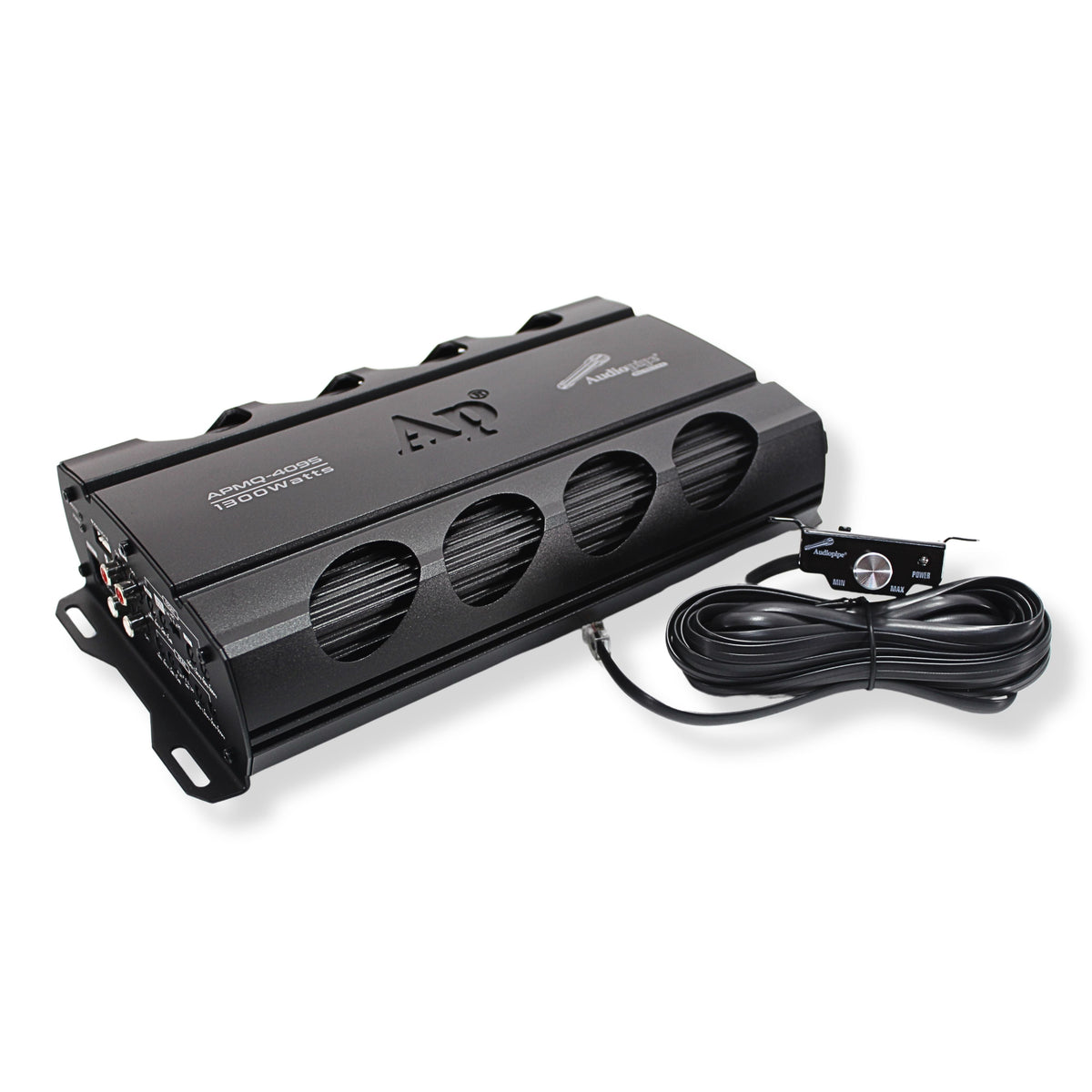 Audiopipe APMQ-4095 4-Channel 1300W Peak Class-AB Mini Design Car Amplifier