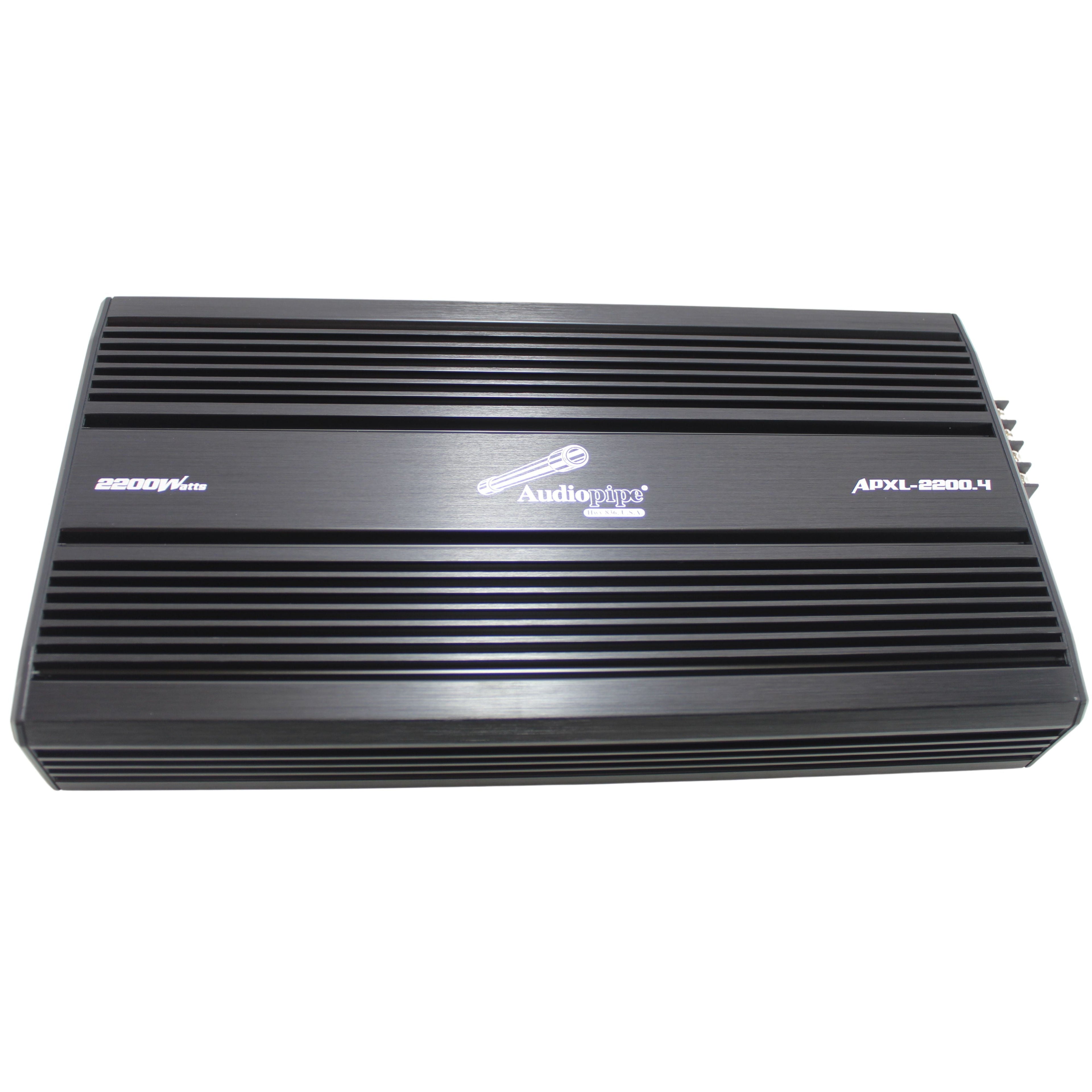Audiopipe APXL-2200.4 4-Channel Class A/B Mosfet Amplifier (2200 Watts)