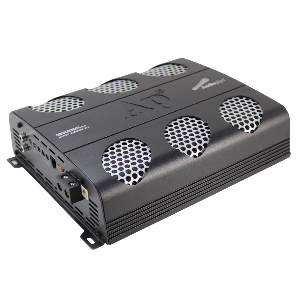 Audiopipe APHF-5000D-H1 Monoblock 5000W Max Full-Range Class-D Car Amplifier