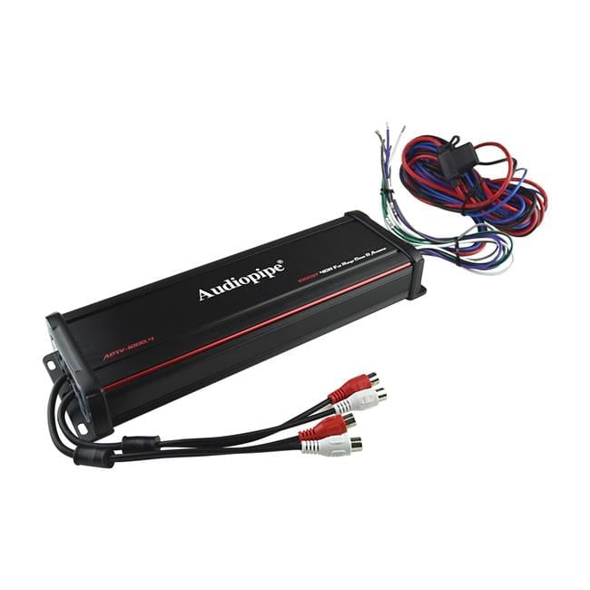 Audiopipe Map APTV10004 1000W Micro 4 Channel Marine Powersports Amplifier