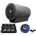 Audiopipe 10700W Subwoofer w/ Ported Enclosure + 2 Ch Amplifier TUBO-X1050A