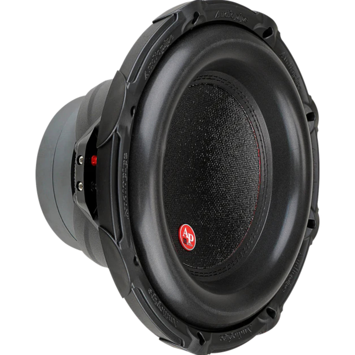 Audiopipe 12Quad Stack Composite Cone Subwoofer (TXX-BDC-II-12), Superior Performance, 1500W, 2 Magnets, BASV Voice Coil, Aluminum Basket, Multi-Connect, Non-Press Paper Cone, 2 x 4 Ohms