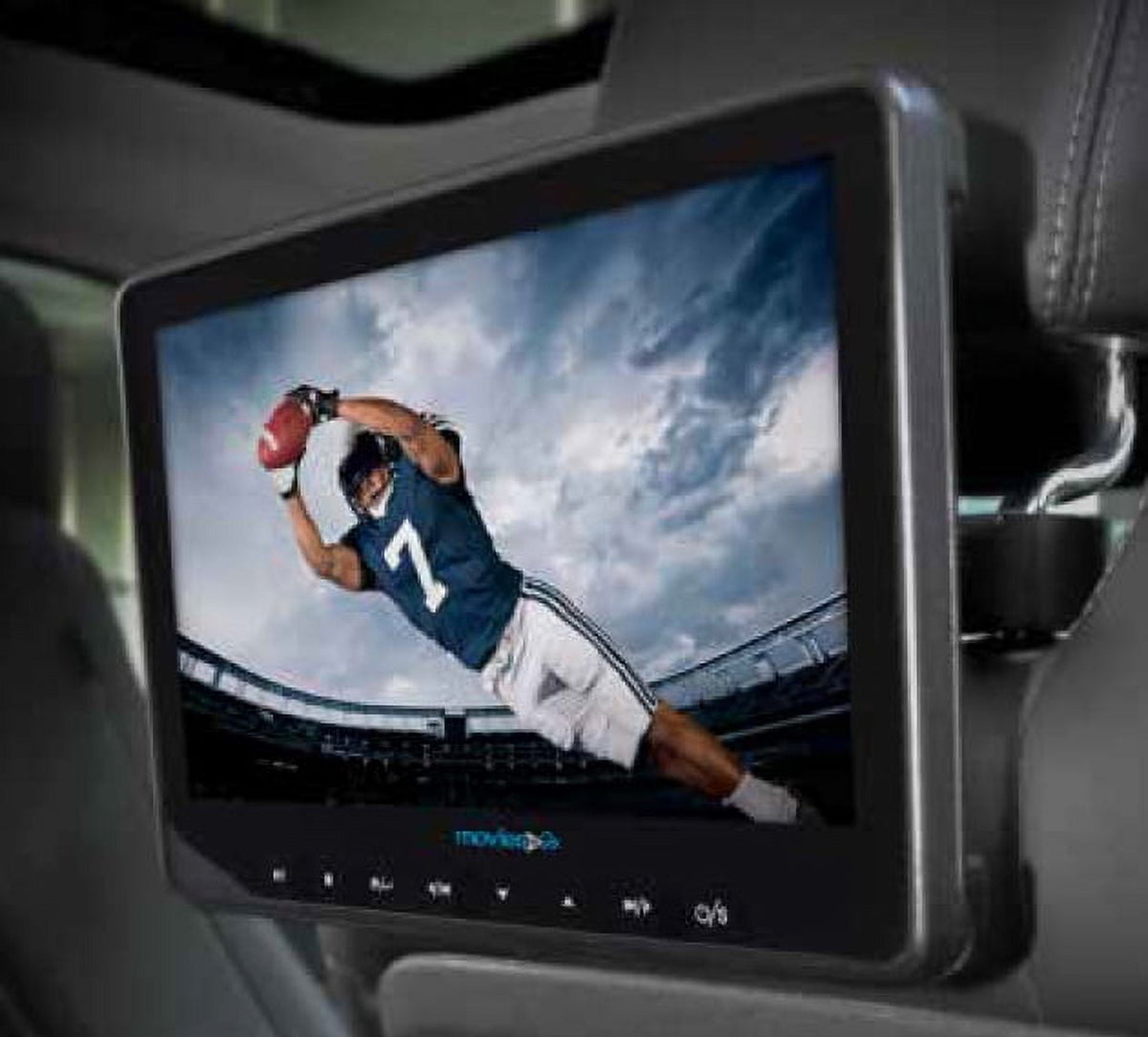 Audiovox 10.1LCD Car Video Monitor with Built-In DVD Player and Dual Channel IR Transmitter