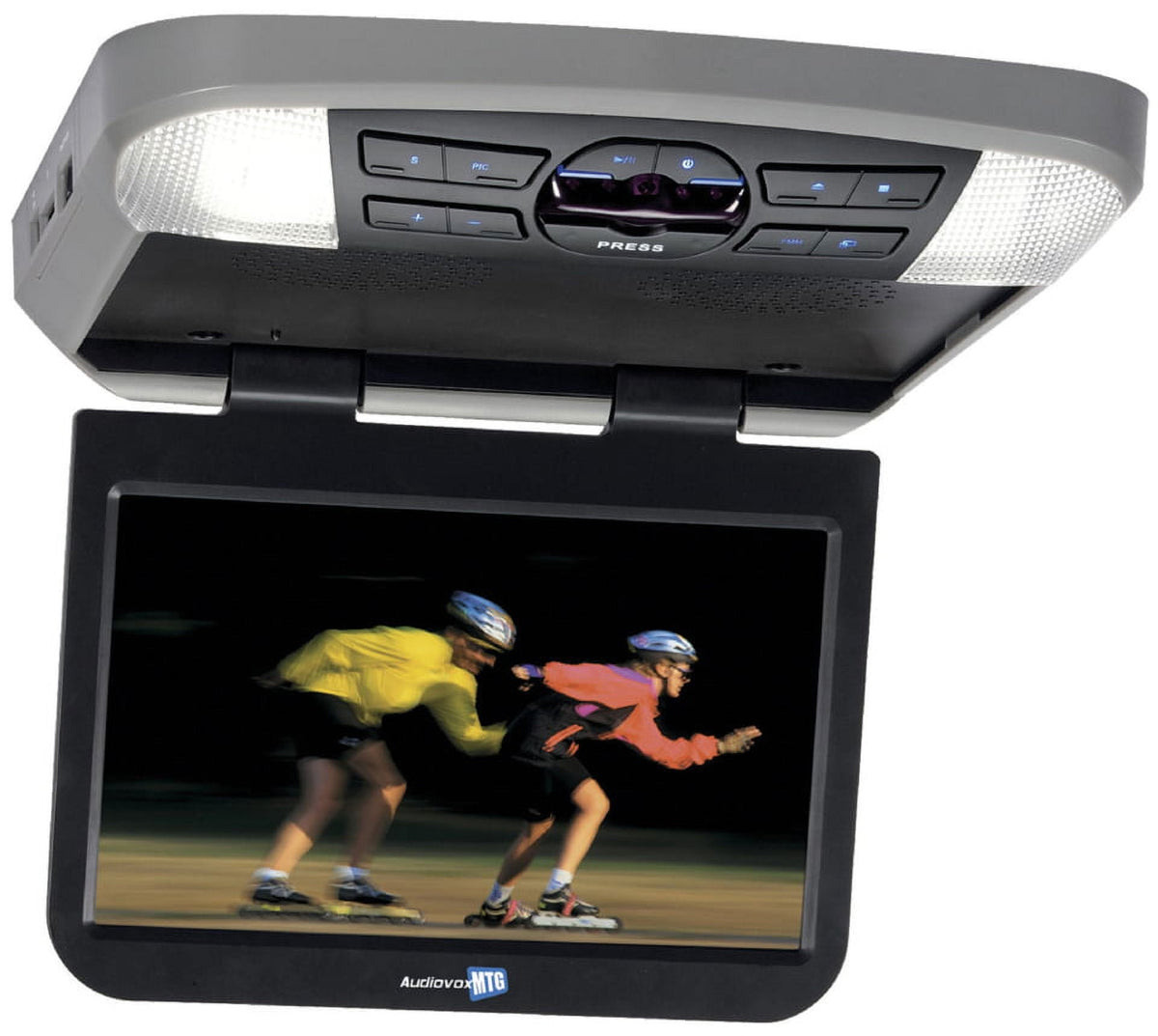 Audiovox AVXMTG10UHD 10.1LED 16:9 Monitor w/Built-In DVD Player