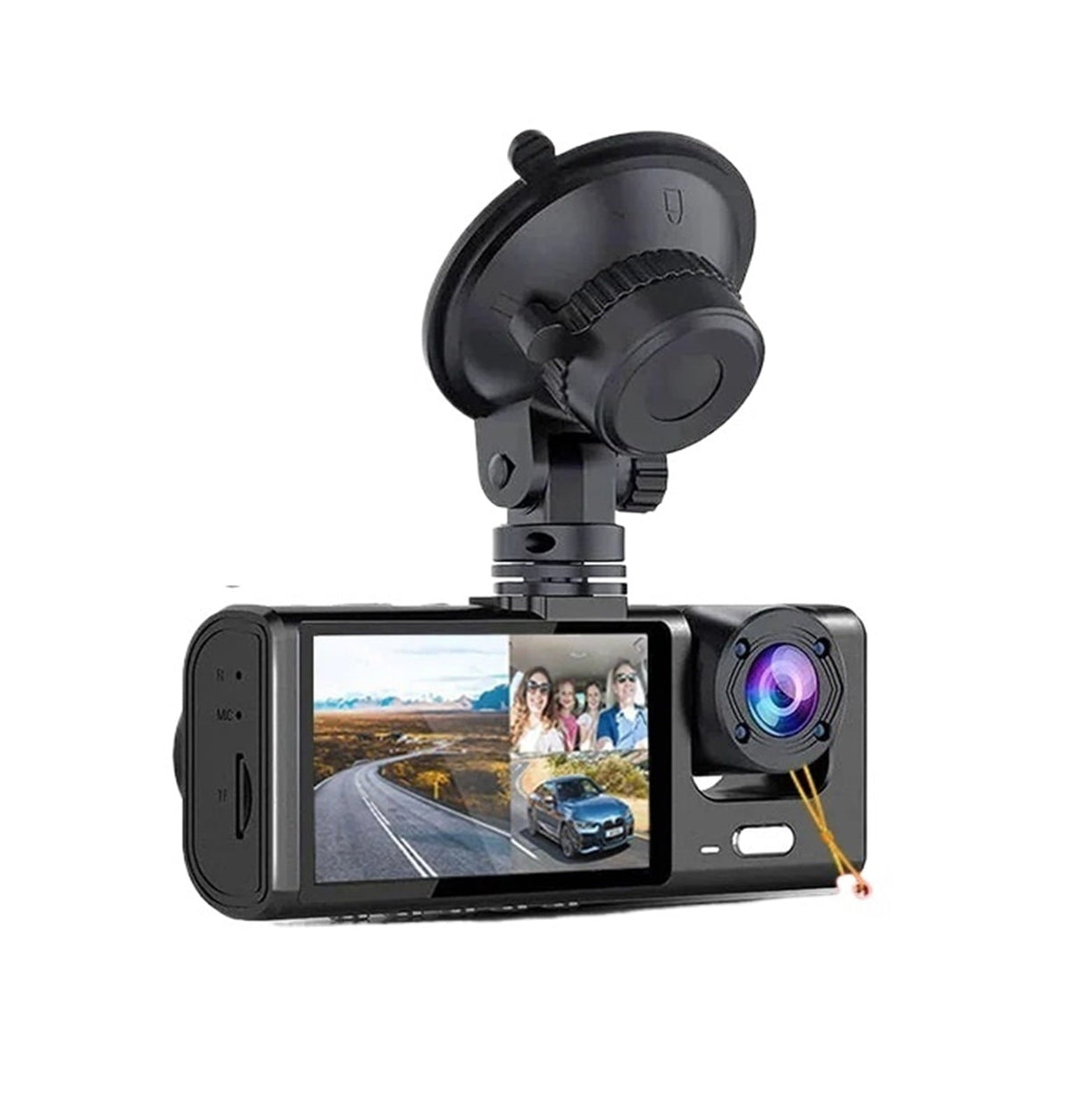 Automotive supplies 3-Channel Car DVR 1080P Dash Cam For Cars WIFI APP Video Recorder Dual Len Dashcam Rear View Camera For Vehicle Car Accessory Car recorder