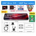Automotive supplies Car DVR 124K Carplay Android-Auto Dash Cam Dual Len Video Drive Recorder Stream Mirror Dashcam Camera 5G Wifi GPS Bluetooth FM Car recorder