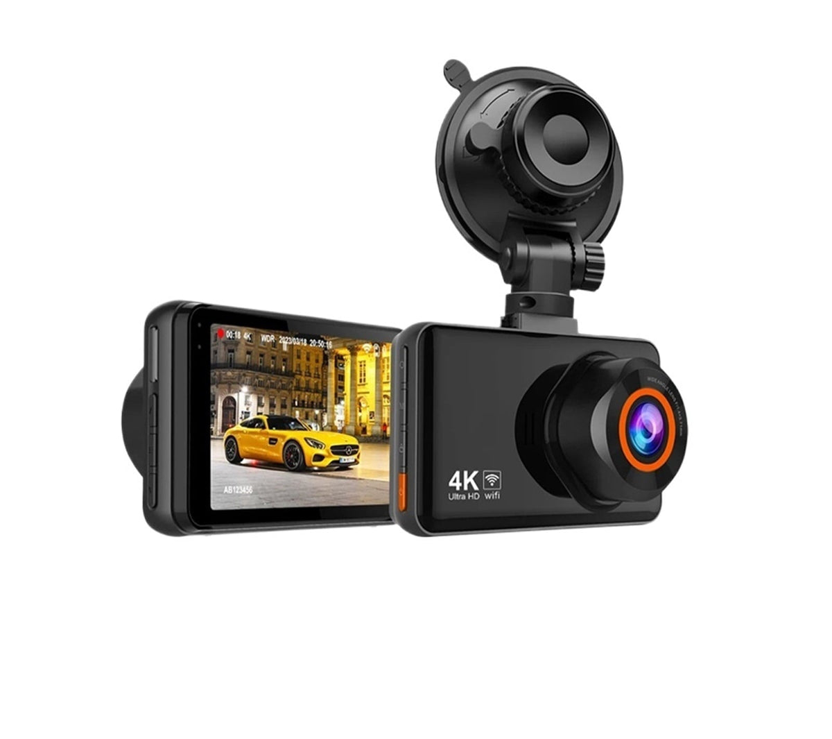 Automotive supplies Car Dvr 4K Front And Rear Camera Dash Cam For Cars WIFI For Vehicle Video Recorder Rear View Camera Parking Monitor Black Box Car recorder