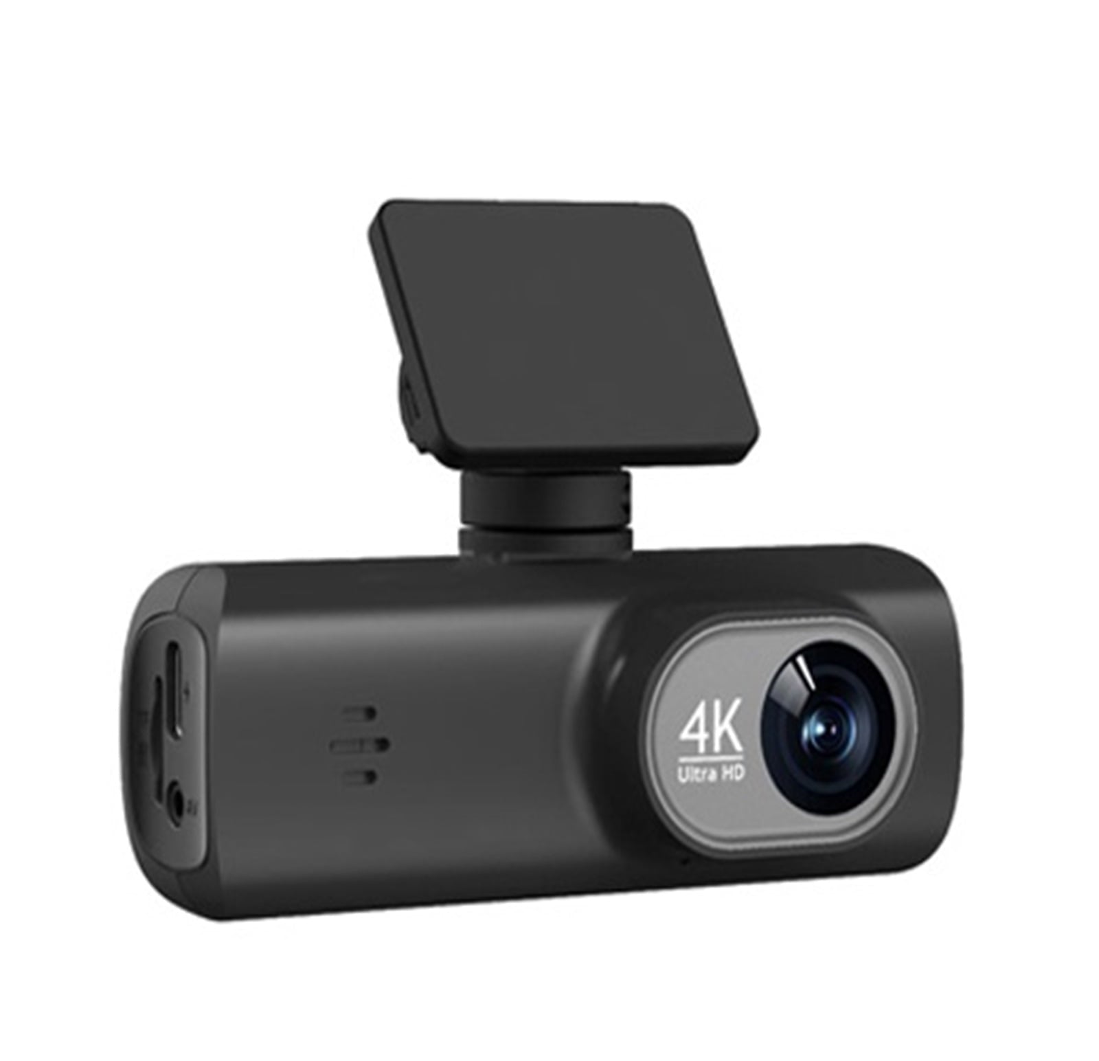 Automotive supplies UHD 4K Dash Cam Dual Lens Driving Recorder Car DVR 1080P Rear Lens Camera Built-In WiFi GPS 24-Hour Parking Monitoring Black Box Car recorder