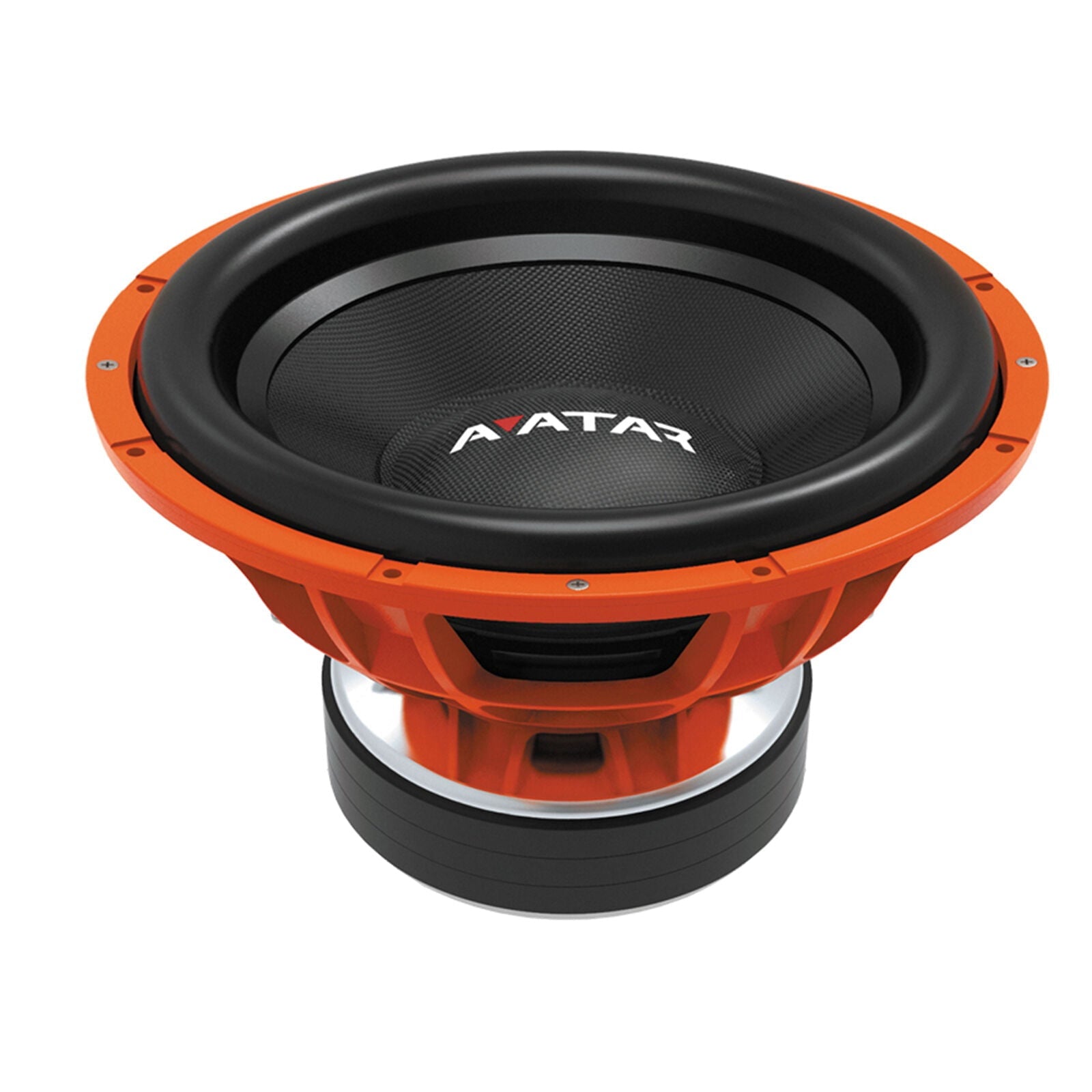 Avatar Volcano Car Audio Orange 18Bass Subwoofer 1-Ohm 7600 Watts SVL-1847-D1