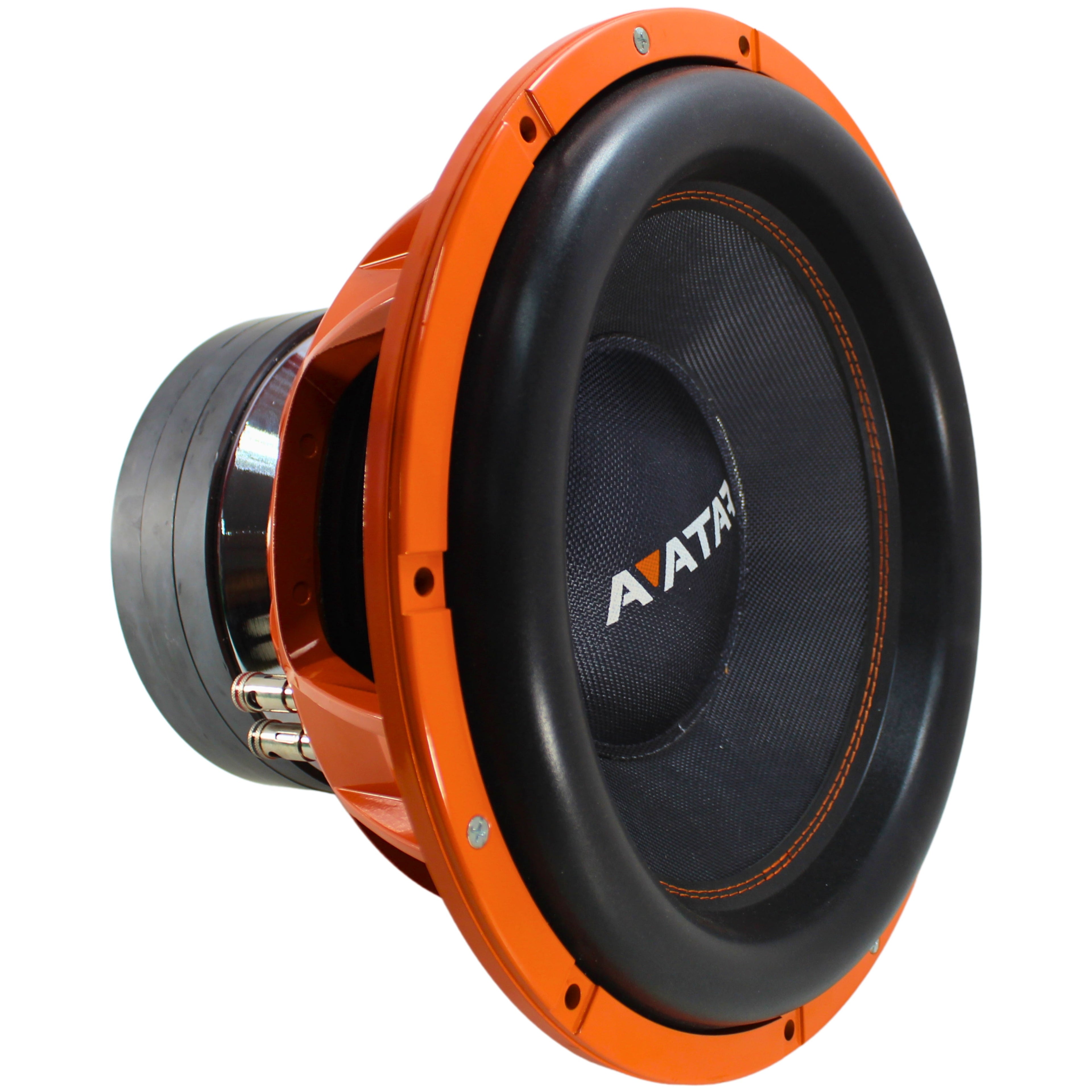 Avatar Tsunami Series 153000W RMS 2-Ohm DVC Orange Subwoofer / AT-STU-1546-D2
