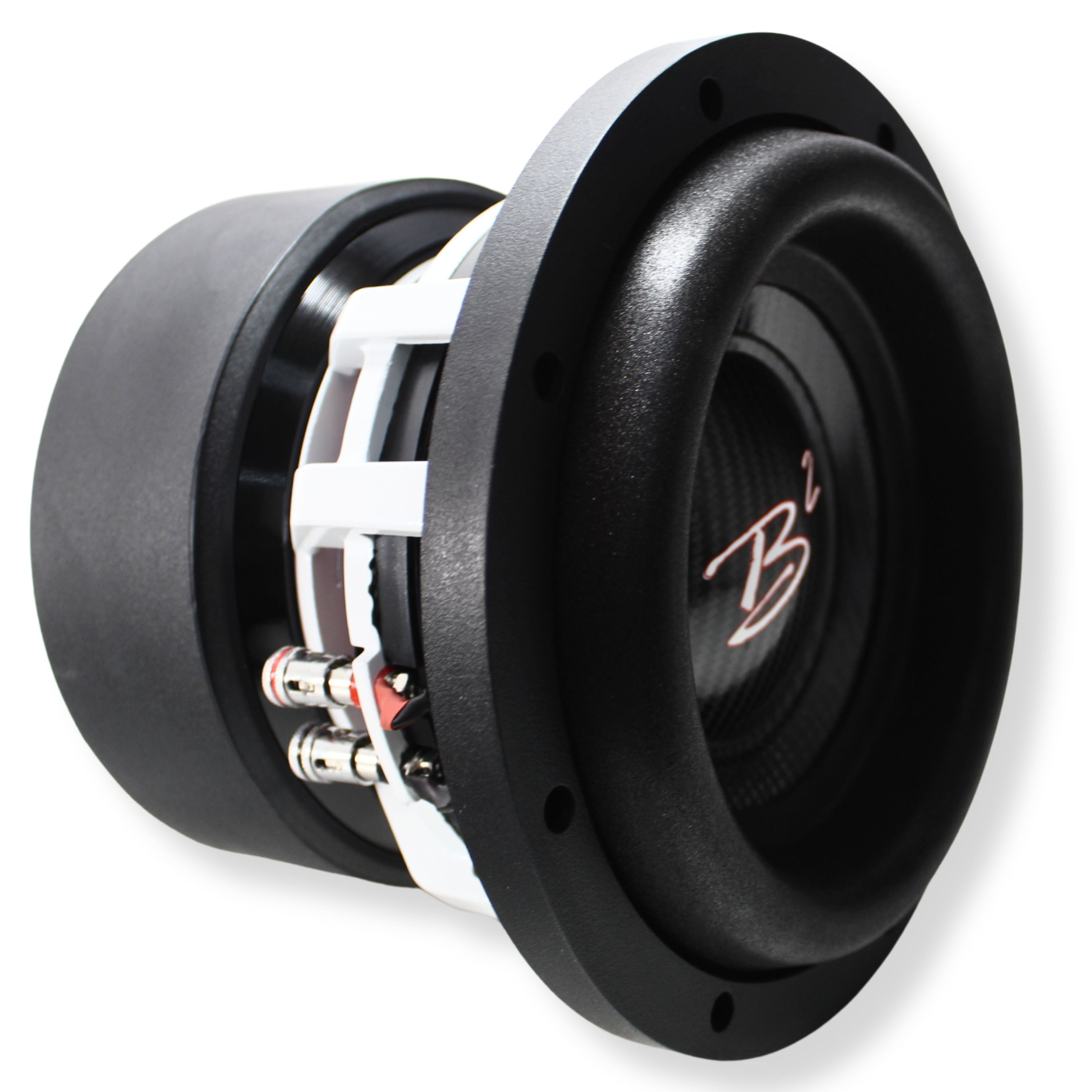B2 Audio RAMPAGE Series 8Dual 1-Ohm 2Voice Coil 1000 Watt RMS Subwoofer