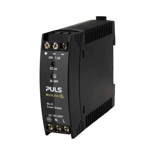 BANNER ENGINEERING PSDINP-24-06, Power Supply, DIN Rail, 100-240VAC Input; 24-28VDC 0.6A 15W Out; 91774