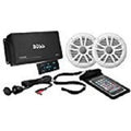 BOSS Audio Systems ASK902B.6 Marine 500 Watt 4 Channel Amplifier, 6.5¡± Speakers