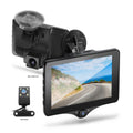 Boss Audio Systems BCAM60 Car Dash Camera, 1080P Front, Touchscreen, Night Vision, Weatherproof