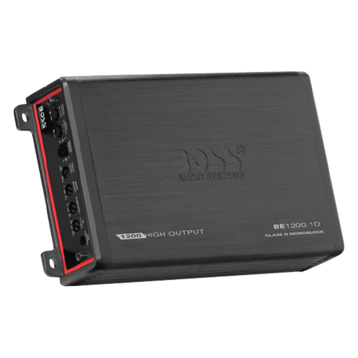 Boss Audio BE1200.1D 1-CH Monoblock 1200W Peak 1 to 8-Ohm Class-D Car Amplifier