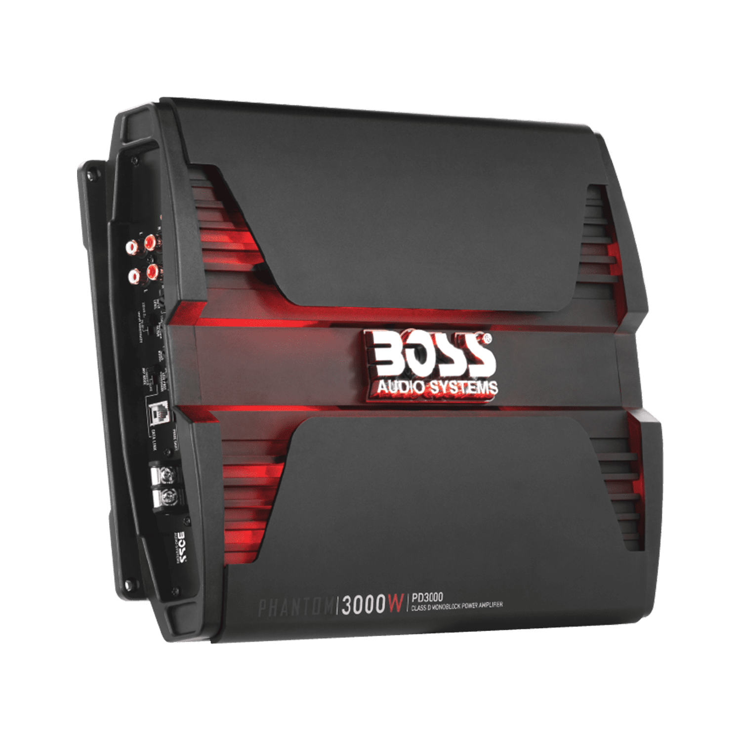 BOSS Audio Systems PD3000 Class D Car Amplifier, 3000 W, 1 Ohm Stable, Monoblock