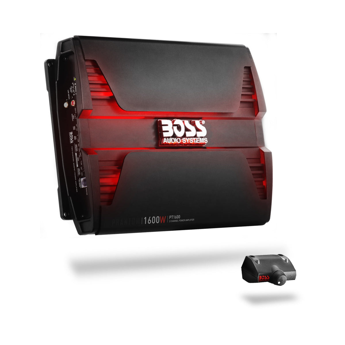 Boss Audio Phantom 1600W 2 Channel Full Range Stable Class A/B Mosfet Amplifier