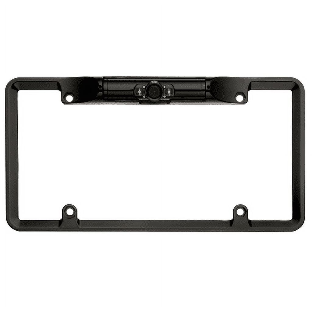 BOYO VTL300CL - Full-Frame License Plate Backup Camera with Parking Lines and LED Lights (Black)