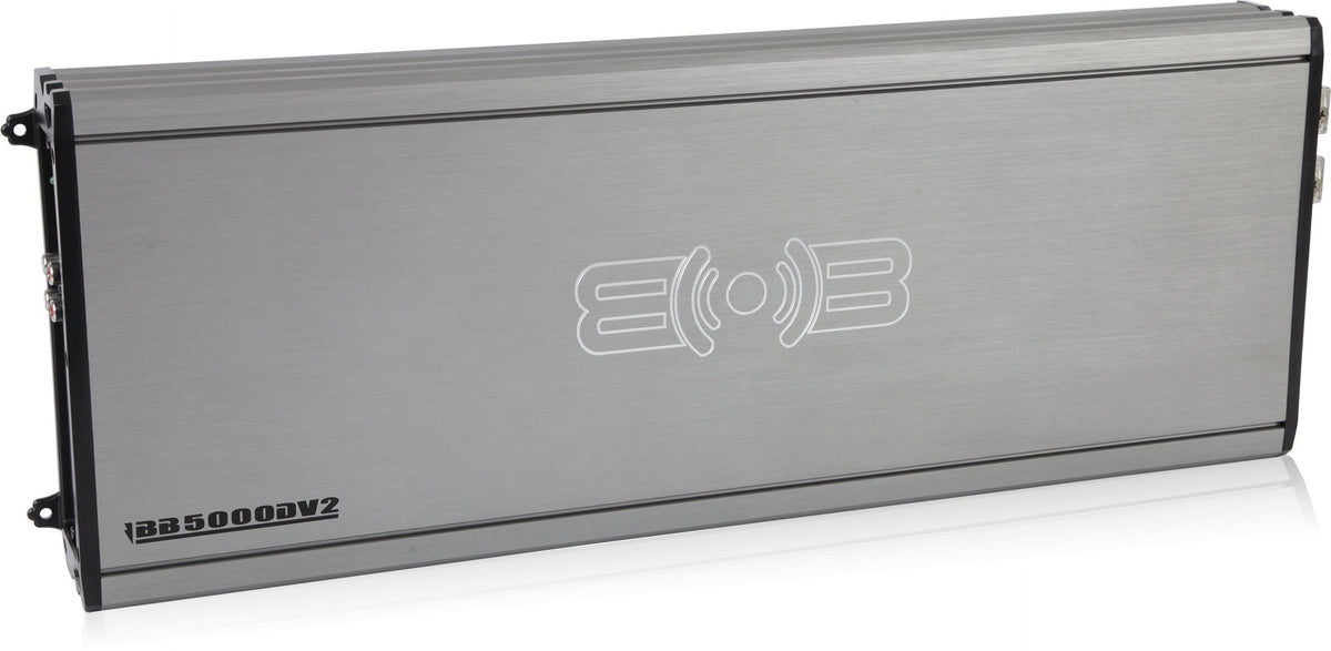 Belva BB5000Dv2 5000W Max (3000W RMS) Class D Monoblock BB Series Car Amplifier with Bass Remote