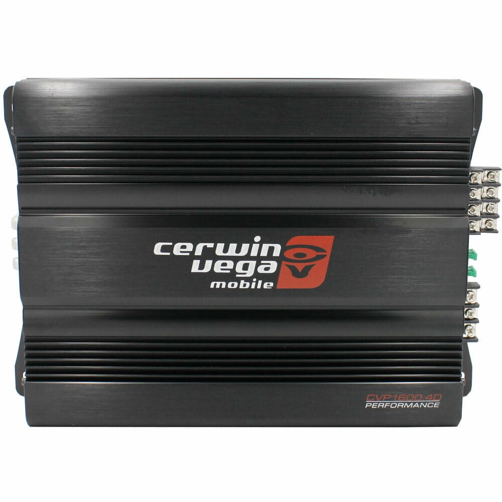 CERWIN VEGA CVP1600.4D CVP-SERIES 1600W 4-CHANNEL CAR AUDIO AMPLIFIER AMP 4-CHAN