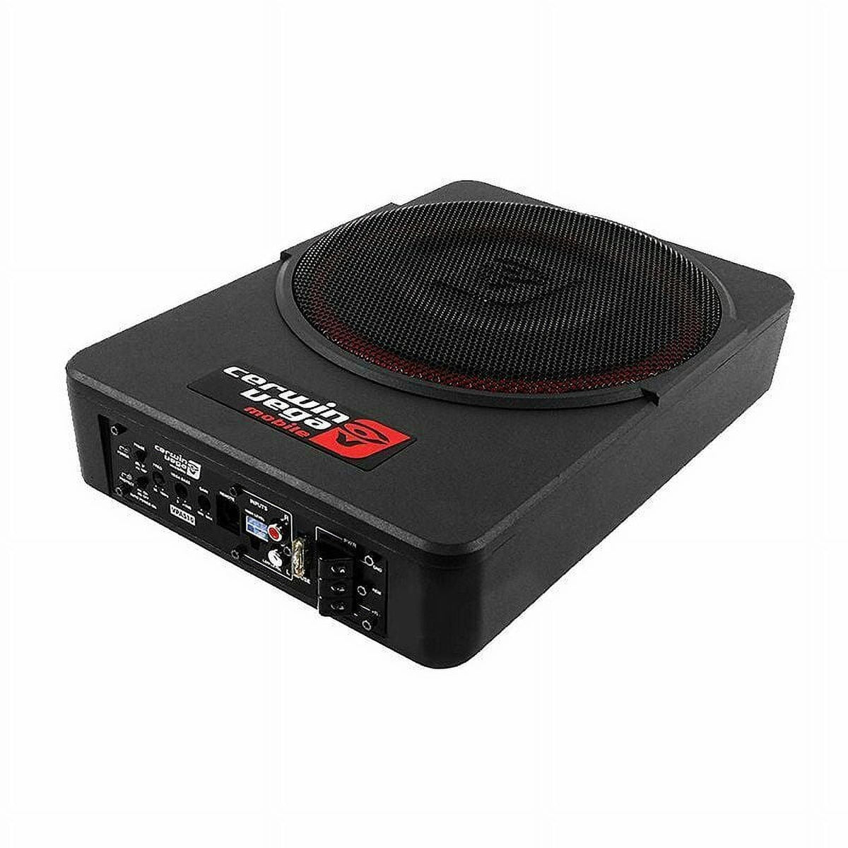 CERWIN VEGA VPAS10 10550W Under-Seat Powered Subwoofer, 12x 12x 6