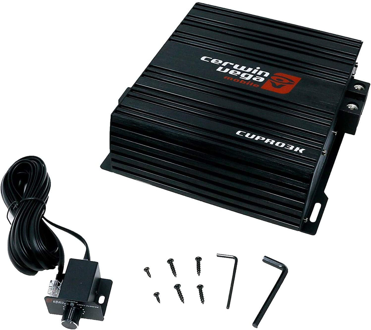 CERWIN Vega CVPRO3K 3000W MAX Full Range Class D Monoblock Pro Amplifier w/Bass Control Knob