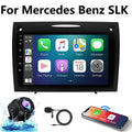 Gsuatey Car Stereo Radio for Mercedes Benz SLK class R171 2004-2010 with Carplay Android Auto GPS Navigation, 9'' Touchscreen Bluetooth FM WiFi Mirror Link Car Radio with Backup Camera