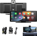 Cartablet Pro Max 2024 Model, Car Tablet Pro Max 2024, 10.26Hd Car Tablet with 4k Dash Cam, 1080p Backup Camera, GPS Navigation/Voice Control (No Reversing Camera)