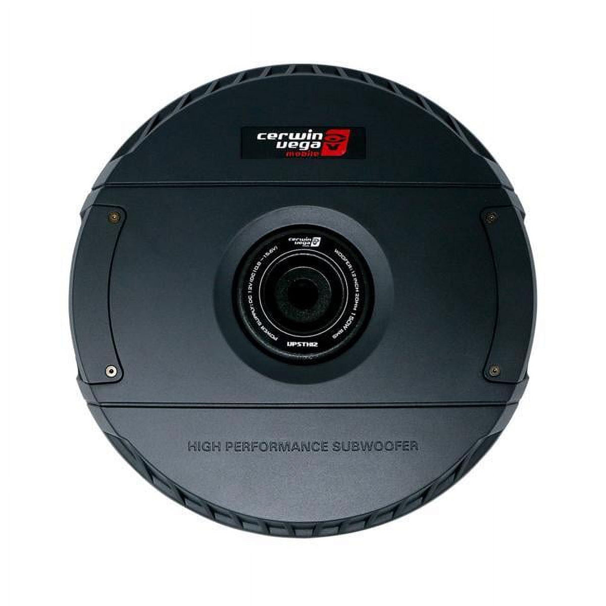 Cerwin Vega 12Amplified Subwoofer 600W Max Shallow Spare Tire Active Sub VPSTX12