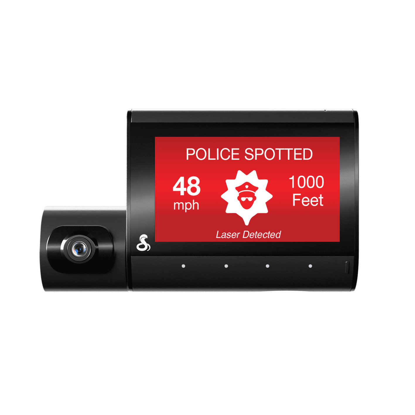 Cobra SC 220C Smart Dual View Front & Cabin Dash Cam - QHD 1440P, 360 Alerts, CarPlay & Android Auto