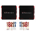 Crunch POWERX 1000 Watt 4 Channel Vehicle Audio Amplifier