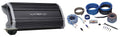 Crunch PZ2-4030.1D 4000 Watt Mono Car Audio Amplifier+Bass Remote+Amp Kit