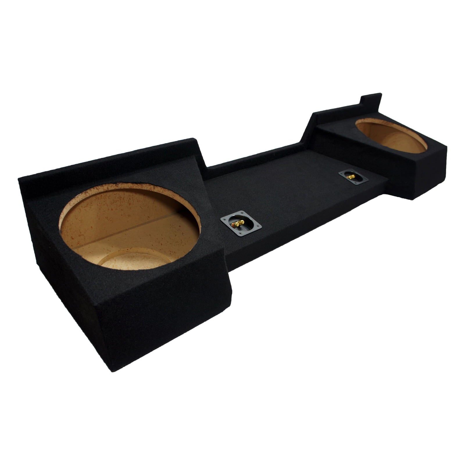 subwoofer box Custom Fit Car Subwoofers with Paper Cone, PE Rubber Black, 12