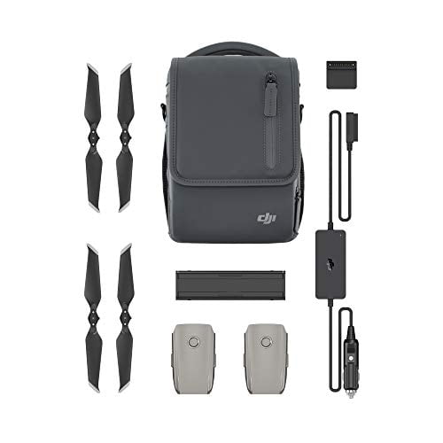 DJI Mavic 2 Fly More Kit - Comprehensive Drone Accessories for Mavic 2 Pro & Zoom (2 Intelligent Flight Batteries, Mavic 2 Car Charger, Mavic 2 Shoulder Bag) + More