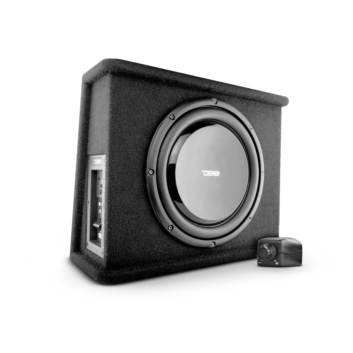 DS18 Shallow Subwoofer 10Bass Package 700 Watts with Built in Amplifier SB10A